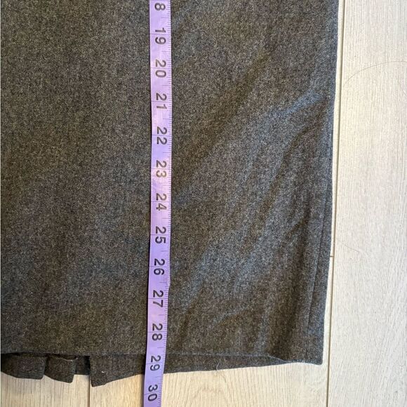 Vintage 80s Gucci wool skirt suit wool and leather - Picture 16 of 16